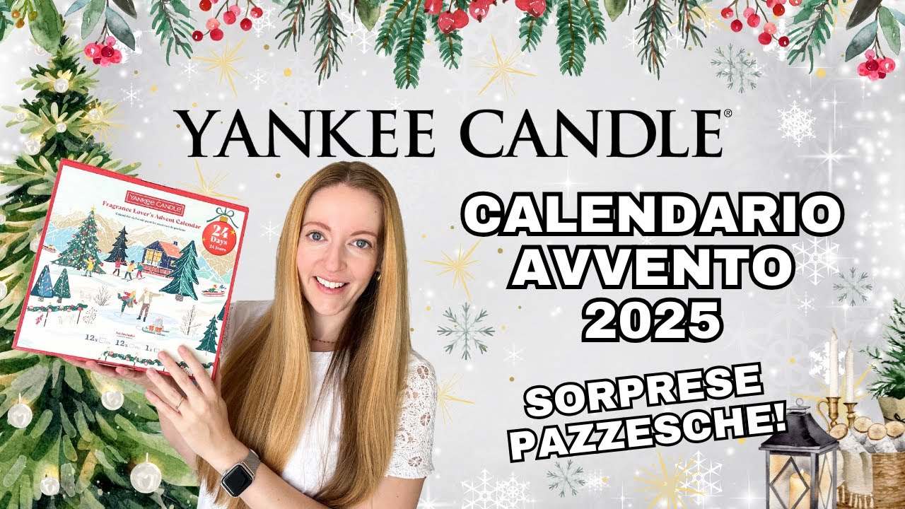 YANKEE CANDLE Calendario Avvento 2025 🕯️ Vale la pena? | Unboxing completo 🎁