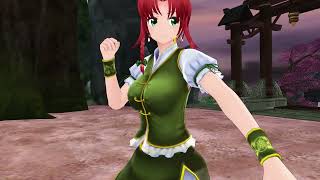 Mmd Fu Hua Vs Hong Meiling With Receive You Reborn