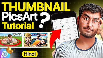 How To Make Thumbnails like a PRO in PicsArt Mobile!