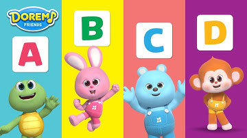 Doremi Friends Sing Along ABC Song | Learn ABC Alphabet for Children | Doremi Friends