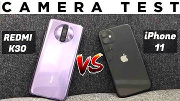 Redmi K30 (Poco X2) vs iPhone 11 Camera Comparison | Camera Test