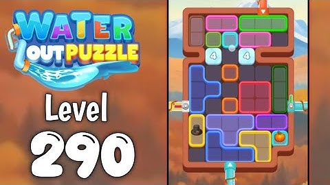 Water Out Puzzle Level 290 Walkthrough