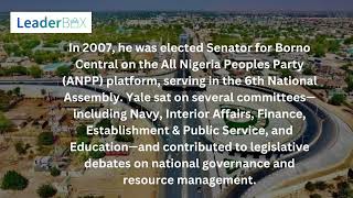 Play video: Profile of Kaka Mallam Yale—Former Senator, Borno Central Senatorial District (2007–2011)