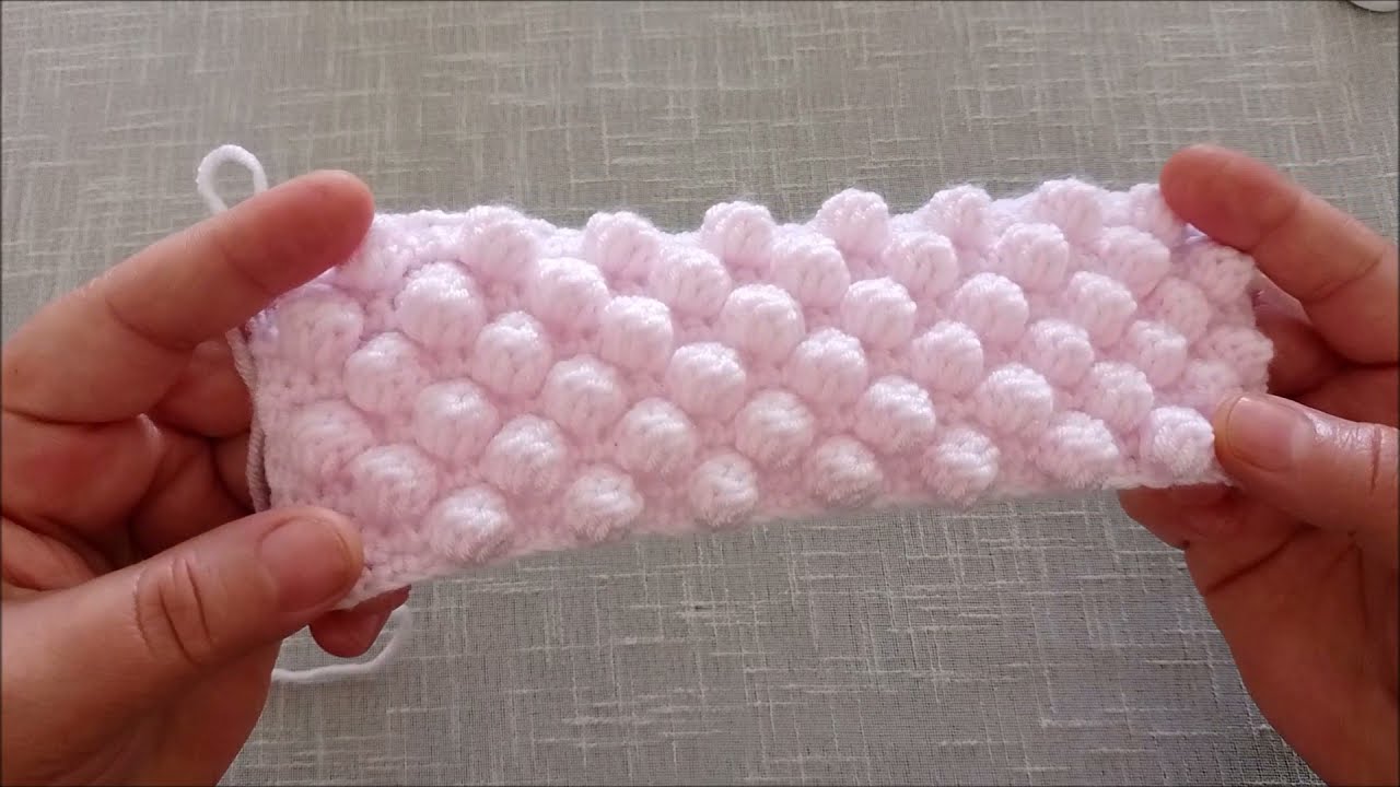 POPCORN Örgü Modeli Nasıl Yapılır / How to Make a POPCORN Knitting Pattern