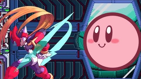 Megaman Zero 2 Ice Brain (Computer Zone) (Kirby Canvas Curse Style)