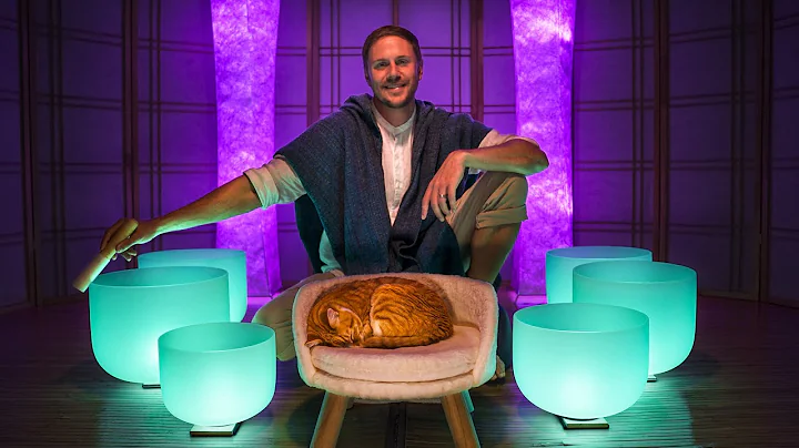 Cortisol Detox Sound Bath | Crystal Singing Bowl Music for Anxiety and Stress Relief