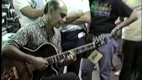 Joe Pass in Alex music store