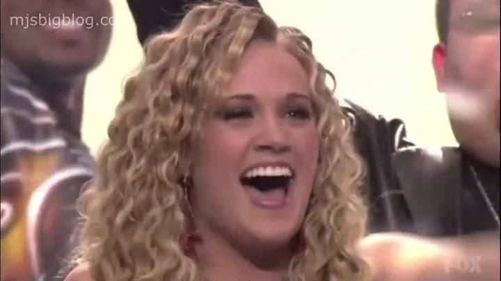 Carrie Underwood American Idol Winning Moment