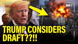 Trump LOSES IT over WAR DRAFT!!!
