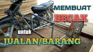 Tutorial Membuat Becak untuk Berjualan