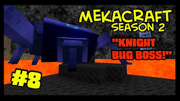 Mekacraft Season 2 Ep.8-EPIC KNIGHT BUG BOSS FIGHT!