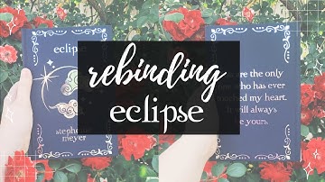Rebinding Eclipse into custom Hardcover books! Pt 3 [Bookbinding, Gothic Rebind]