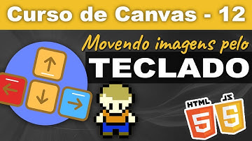 Movendo imagens no canvas pelo teclado [Canvas] - Curso de Canvas - Aula 12