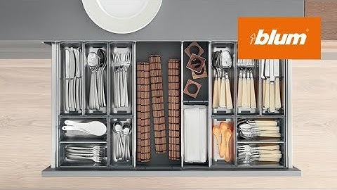 How to organise your kitchen drawers with ORGA-LINE