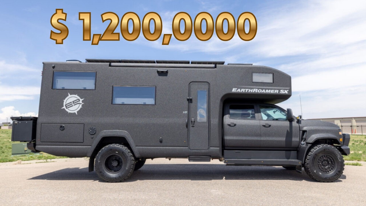 Самый прочный и дорогой в мире автодом на базе пикапа | EarthRoamer SX Camper Truck