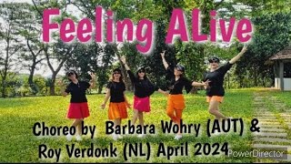 Feeling Alive - Line dance || Monday dance || Beginner
