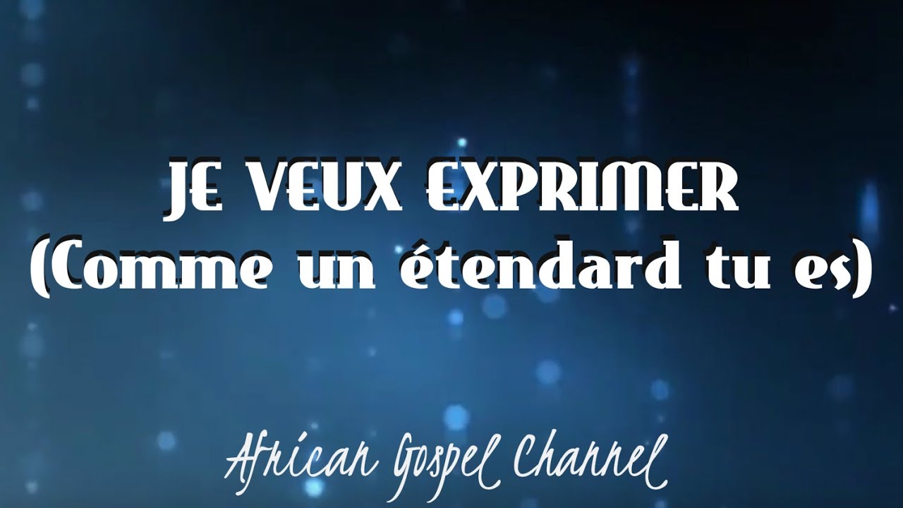 deborah lukalu je veux exprimer deborah lukalu je veux exprimer