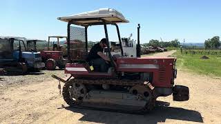 Lot C 0124: New Holland 72 85 Crawler 4WD Tractor