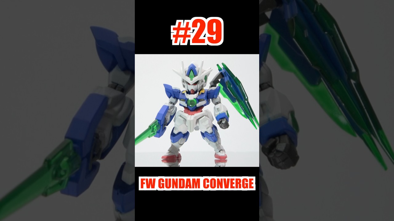 FW GUNDAM CONVERGE #29 ガンダムコンバージ２９ ダブルオークアンタ GFreD ガンダムTR-6［ウーンドウォート］［ヘイズルⅡ］メッサーＦ０２型 リボーンズガンダム 食玩