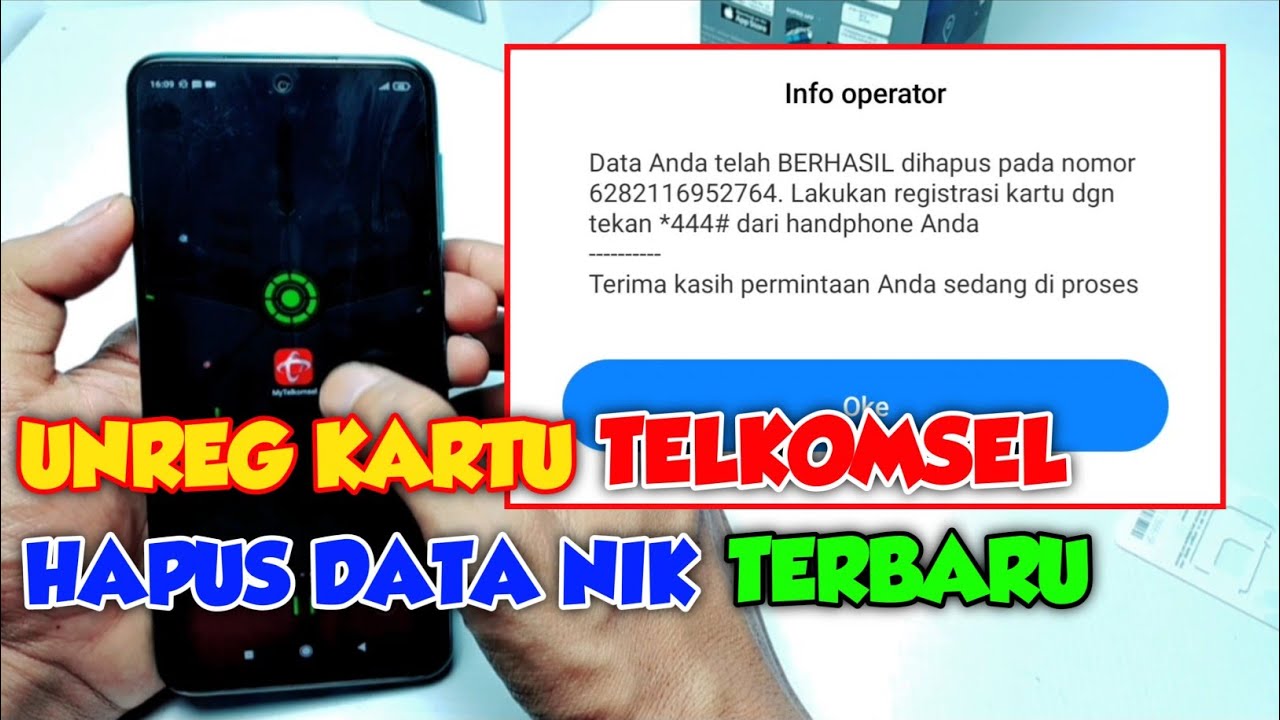 Cara menghapus registrasi kartu telkomsel