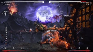 MKX Goro backwards hurtbox