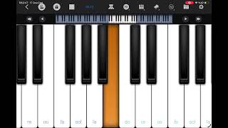 Anlamazdın ( Issız Adam ) Kolay Piyano #perfectpiano #pianotutorial 