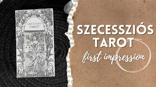 Szecessziós Tarot (Tarot Art Nouveau) | First impression
