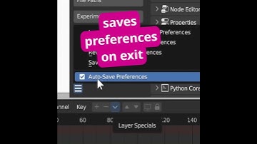 Save & Restore Preferences - Dantti tips series 004 #blender #b3d #digitalart