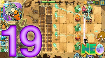 Plants vs Zombies 2: Gameplay Walkthrough Part 19 - Wild West Level 11 - 15 (iOS, Android)