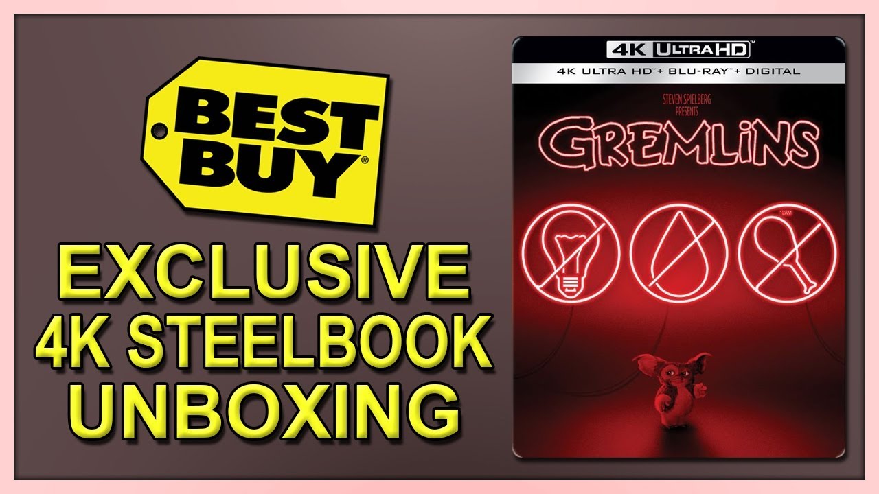 Gremlins 4K BLU RAY REVIEW + Unboxing 