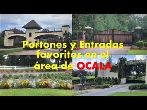 Portones y Entradas favoritos en el área de OCALA