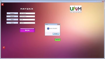 video tutorial de control escolar