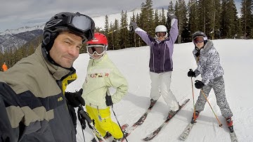 Skiing Keystone (Spring Break 2016)