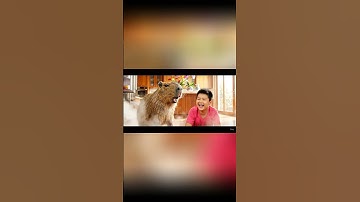 Cách Capy cùng anh giải nhiệt mùa nóng Và Cái Kết Bất Ngờ #capybara