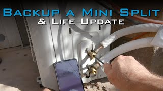How to backup and uninstall a Mini Split to move it and Life Update.