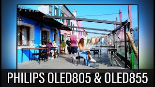 PHILIPS OLED805 / OLED855 4K Fernseher mit P5 AI & Ambilight (2020)