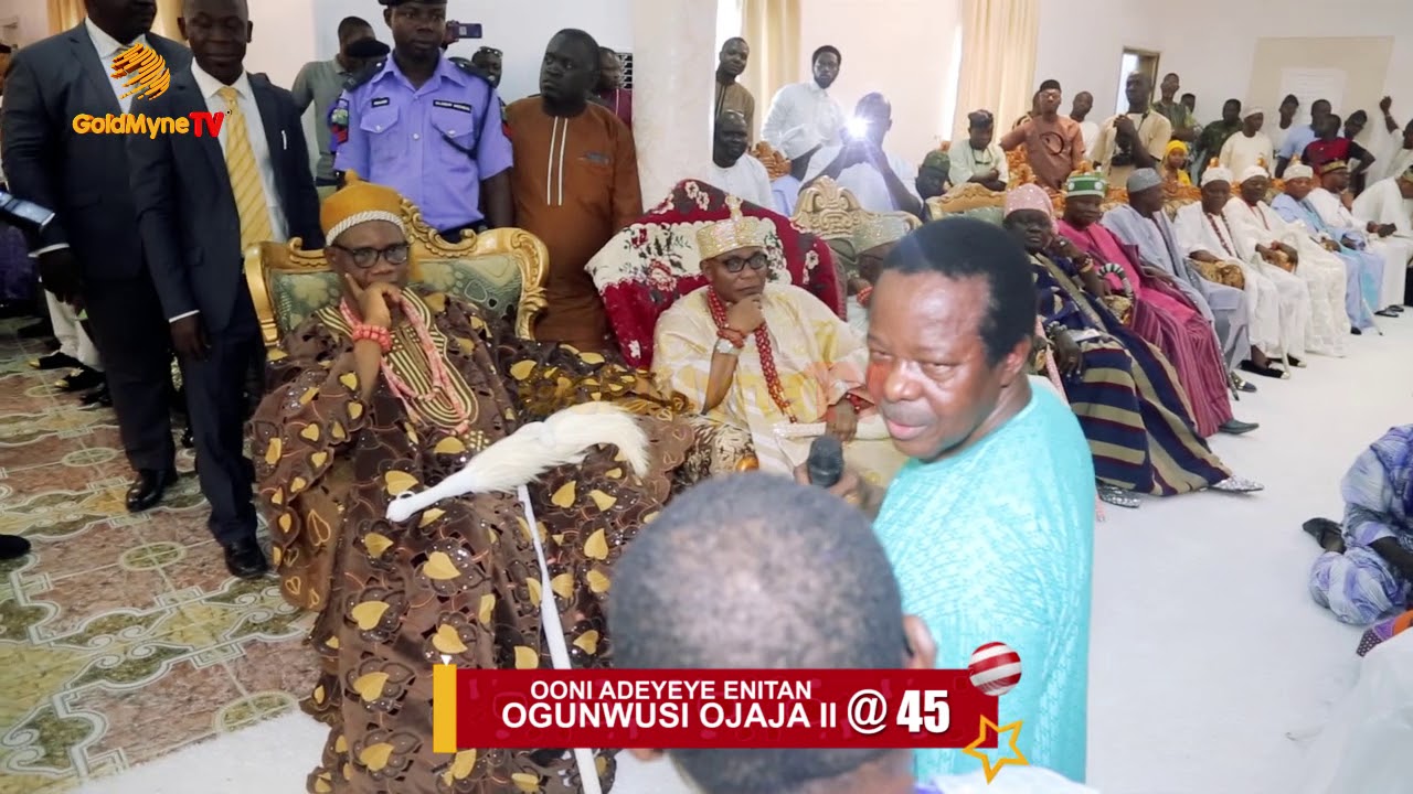 KING SUNNY ADE DELIVERS CLASSIC MUSIC AT OONI ADEYEYE ENITAN OGUNWUSI'S