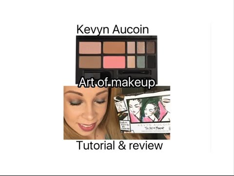 kevyn aucoin s art of makeup palette review tutorial youtube