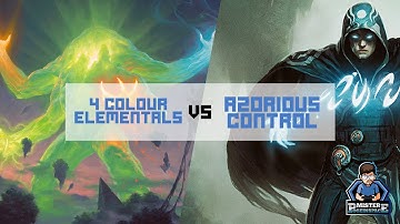 UW Control VS 4C Elemental  | Magic The Gathering [MTG Modern Gameplay]