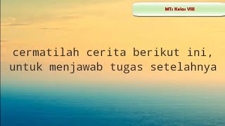 Materi Pelajaran Akidah Akhlak Kelas 8 ( belajar Sikap, Tawakkal, Ihktiyar, sabar dan qana'ah)