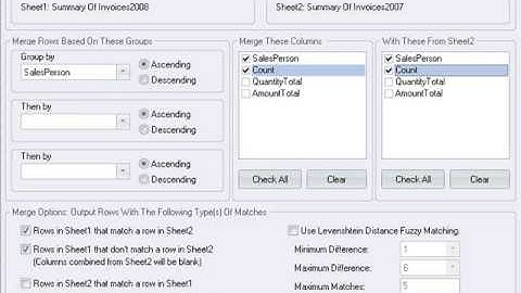Merging (Joining) two worksheets based on common column values using ActiveData For Excel