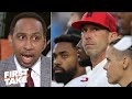 Stephen A.: 49ers players were visibly upset by Kyle Shanahan’s play-calls | First Take