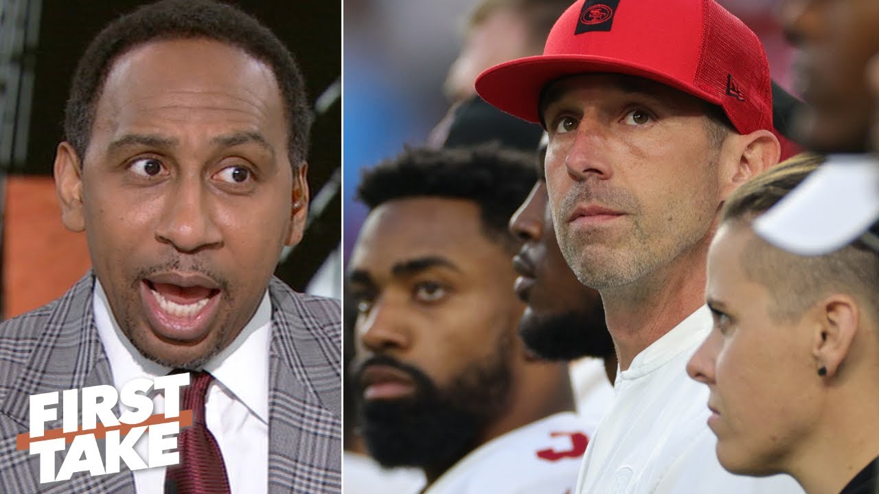 Stephen A.: 49ers players were visibly upset by Kyle Shanahan’s play-calls | First Take