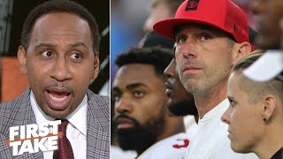 Stephen A.: 49ers players were visibly upset by Kyle Shanahan’s playcalls | First Take