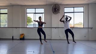 Afro Contemporary Dance with a Lucky Lartey and Chima.