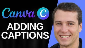 How to ADD CAPTIONS to a video in CANVA  (Step by Step)
