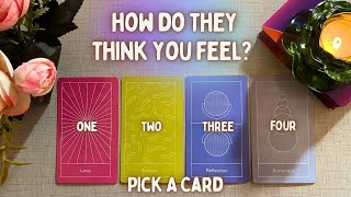 Pick A CardHow Do They Think You Feel? What Do They Understand/Think About You? Love Timeless Tarot