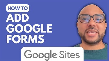 How to Add Google Forms in Google Sites