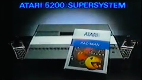 Atari 5200 vs Colecovision | Retro TV Commercial Ad