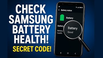 Secret Code to Check Battery Status on Samsung | Check Battery Health Samsung